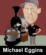 eggins cafe caricature