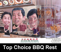 top choice caricature